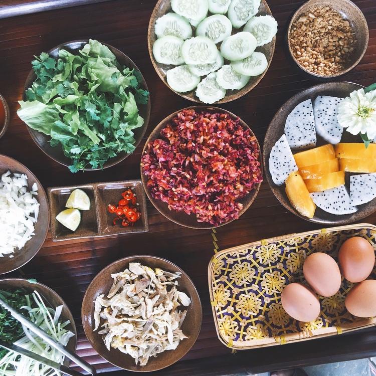 Breakfast at Mai Chau Villas