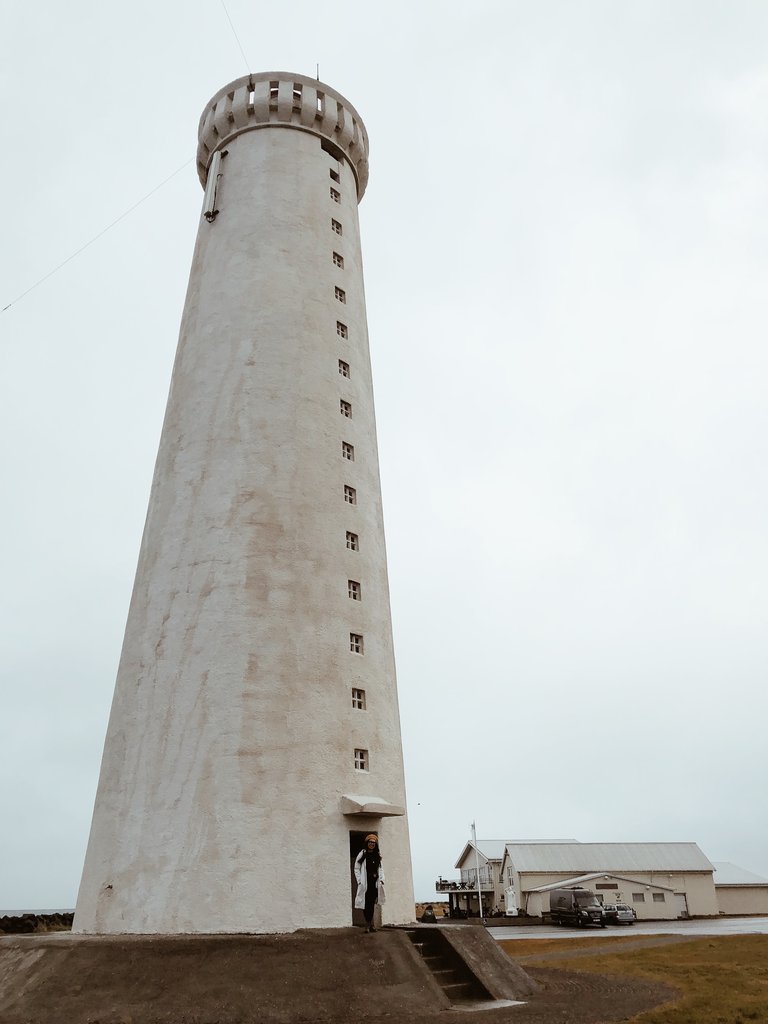 Lighthouse in Reykjanes, Iceland