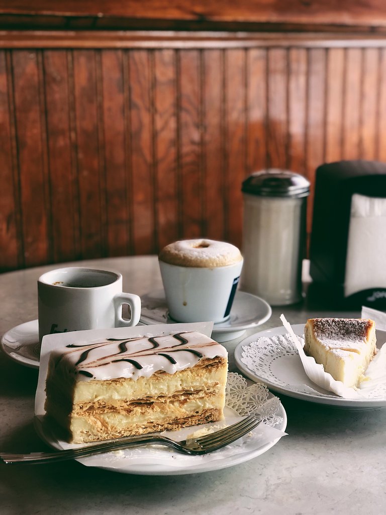 Cafe treats at Angelo Brocato