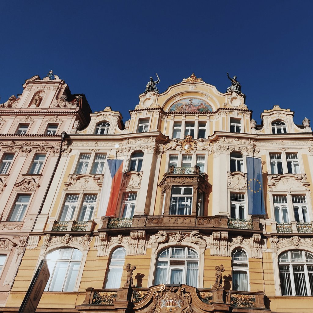 Beautiful architecture in Prague