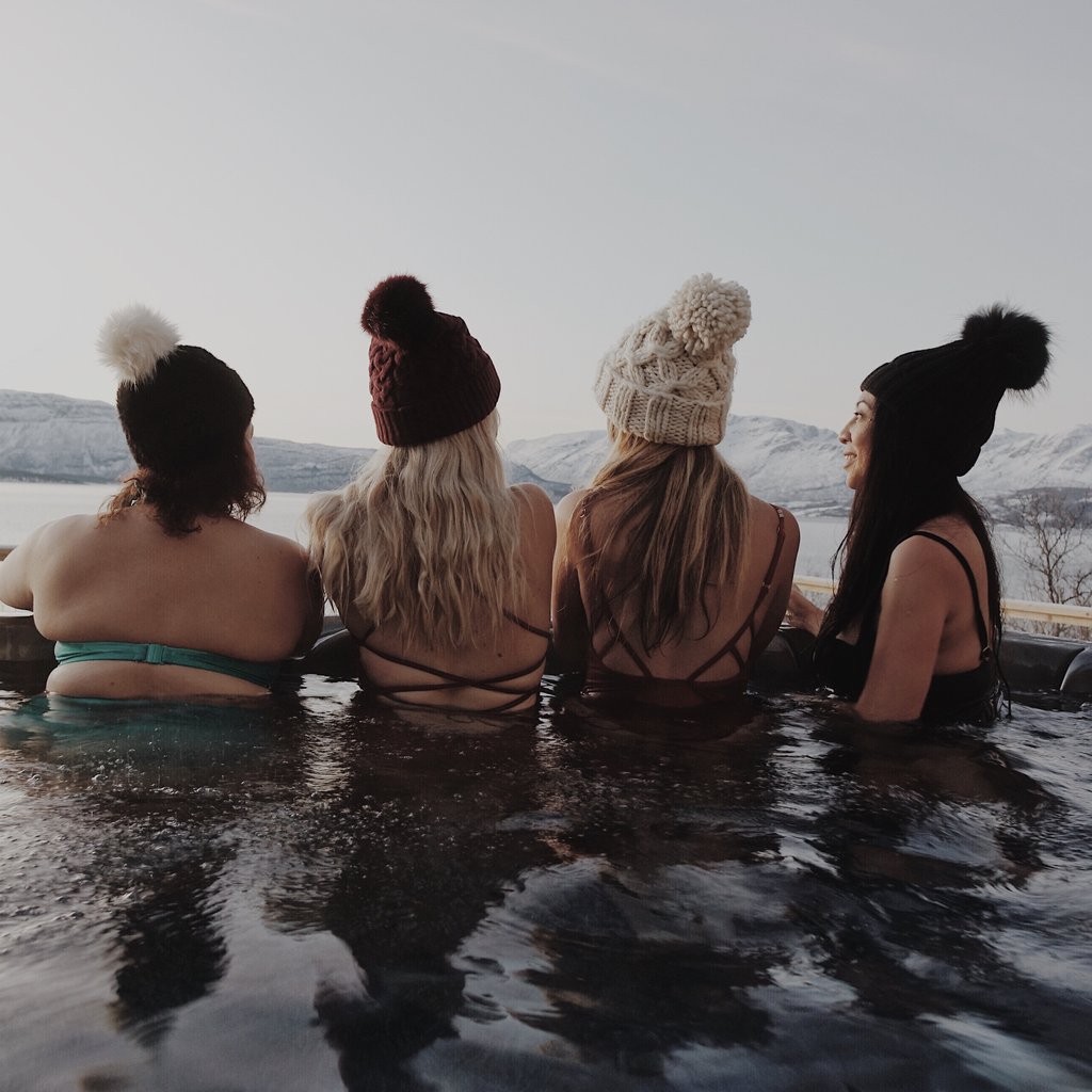 Hot tubbing in Norway