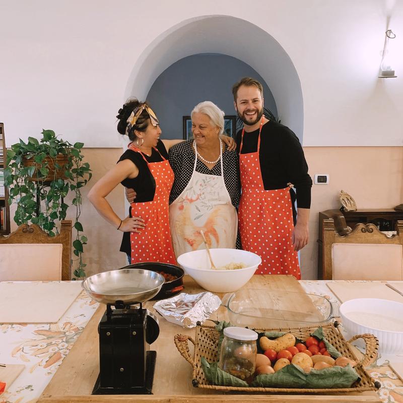 Italian cooking class in Puglia