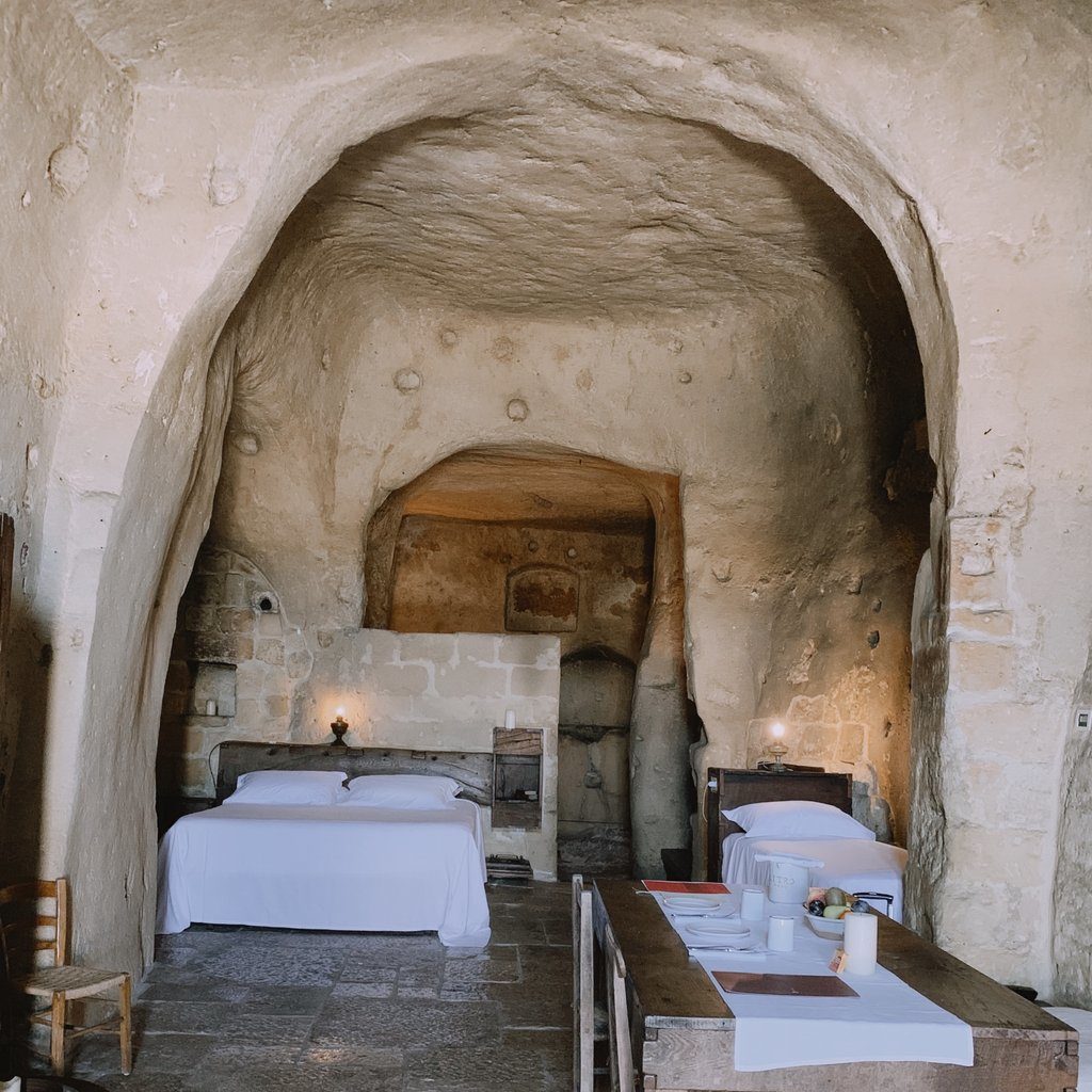 Discover Matera Italy In 24 Hours NOMOON   Sextantio Le Grotte Della Civita Cave Room 1024x1024 