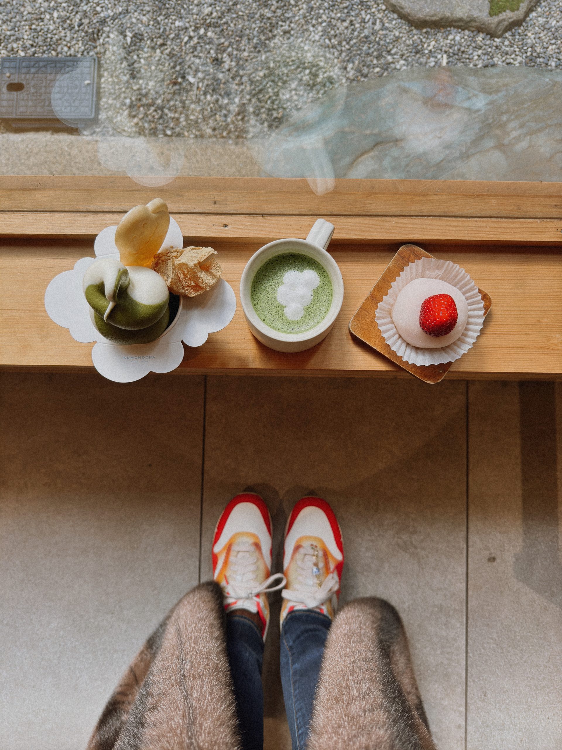 Japanese sweets in Kyoto